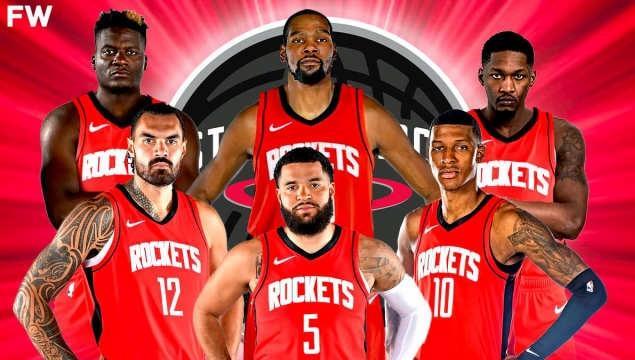 2年1亿美金!恭喜KD,火箭最强四巨头豪阵出炉!这让其他队怎么打